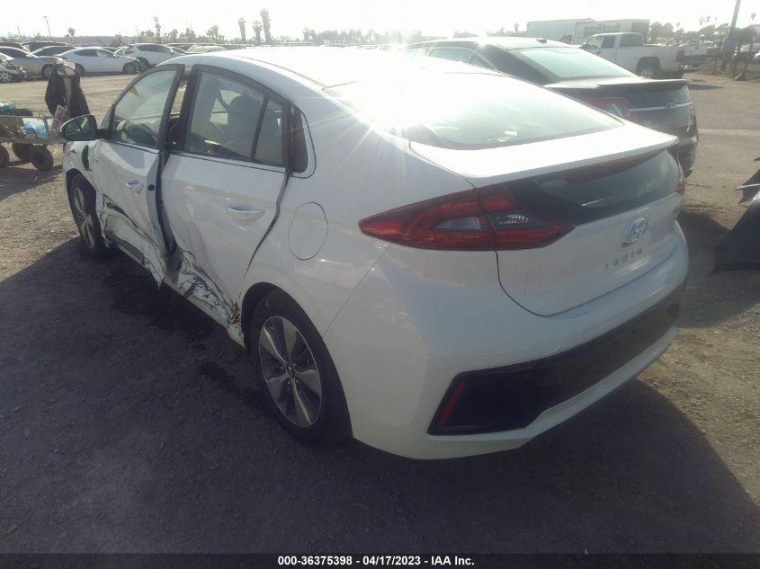2018 HYUNDAI IONIQ PLUG-IN HYBRID LIMITED KMHC75LDXJU098335