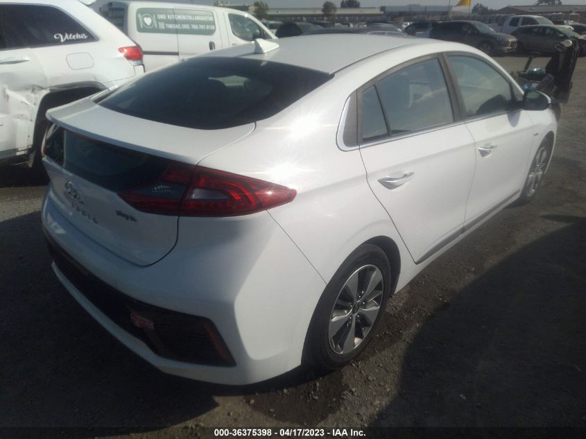 2018 HYUNDAI IONIQ PLUG-IN HYBRID LIMITED KMHC75LDXJU098335