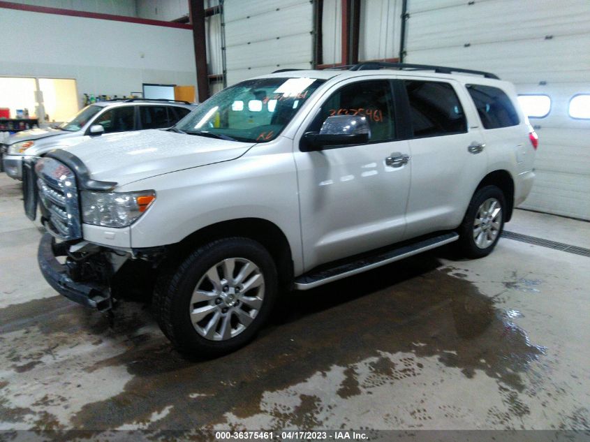 2013 TOYOTA SEQUOIA PLATINUM - 5TDDW5G12DS076382
