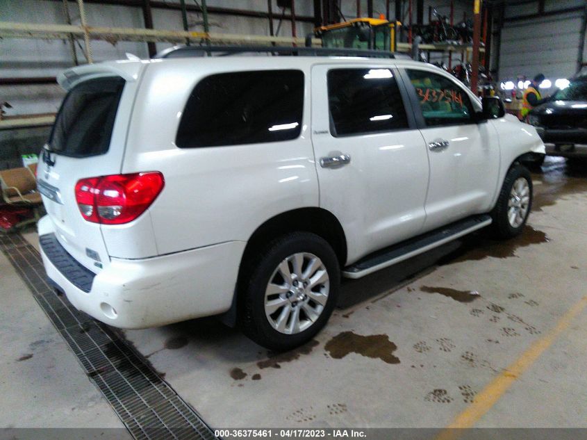 2013 TOYOTA SEQUOIA PLATINUM - 5TDDW5G12DS076382