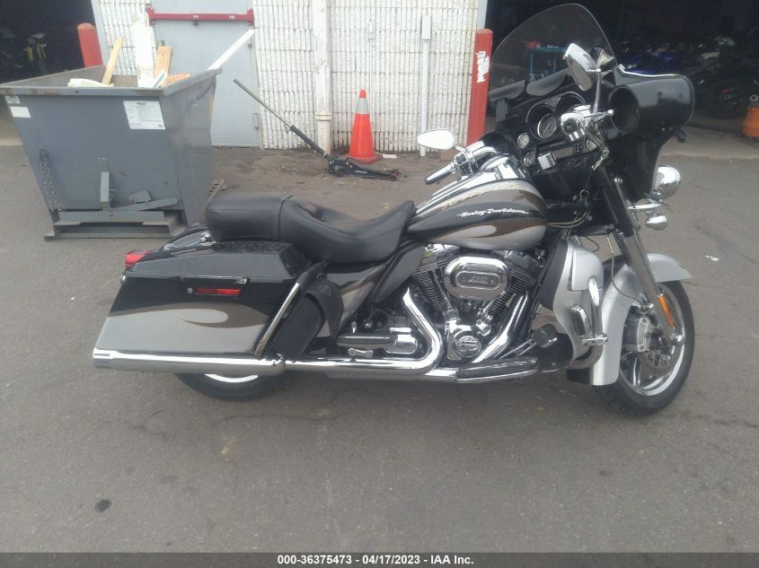 2013 HARLEY-DAVIDSON FLHTCUSE CVO ULTRA CLS ELECTRA GLD - 1HD1PR815DB957881