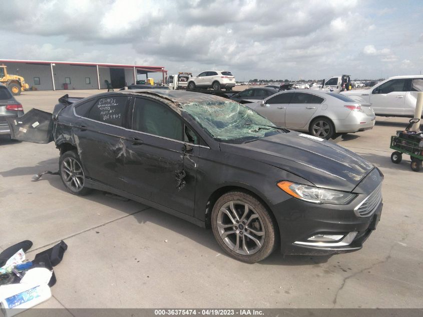 2017 FORD FUSION SE - 3FA6P0H72HR214464