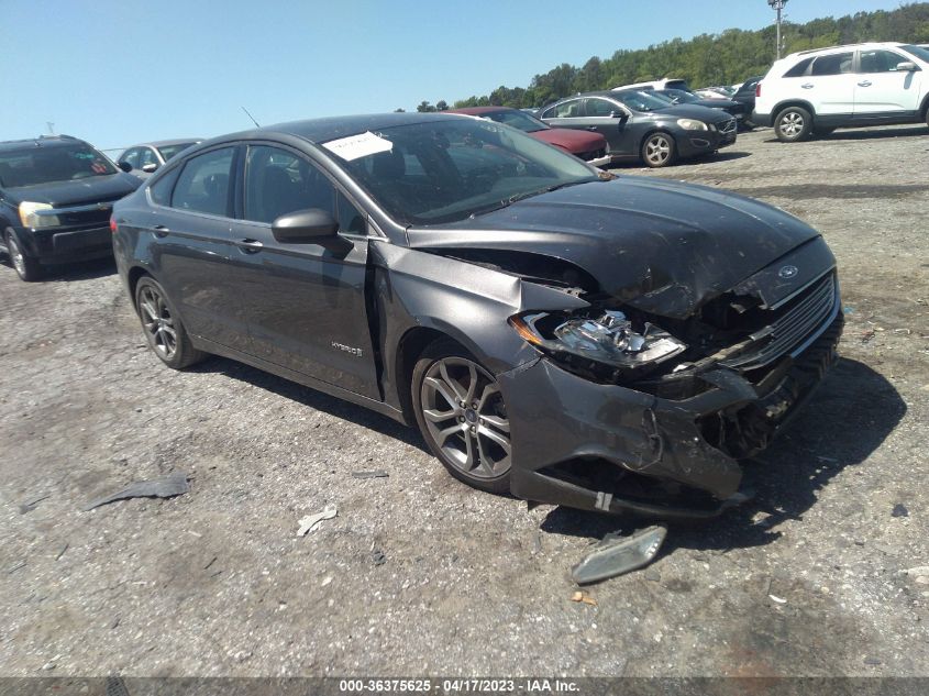 2017 FORD FUSION HYBRID SE - 3FA6P0LU7HR244069