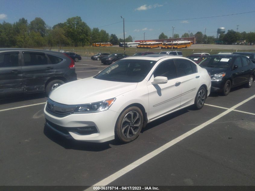 2016 HONDA ACCORD SEDAN EX - 1HGCR2F72GA124991