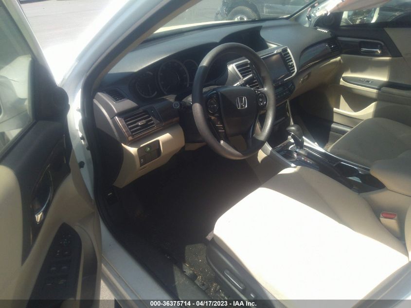 2016 HONDA ACCORD SEDAN EX - 1HGCR2F72GA124991