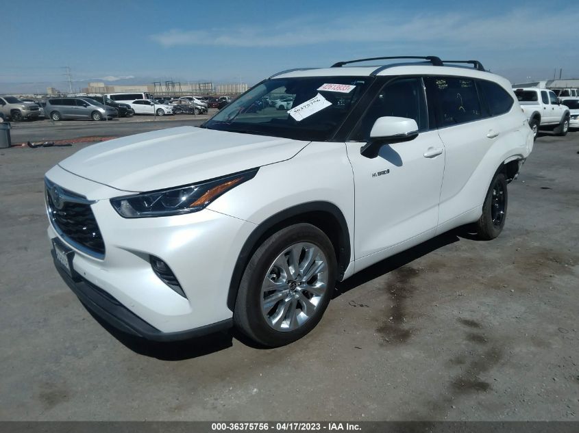 2021 TOYOTA HIGHLANDER HYBRID - 5TDYARAH2MS505887
