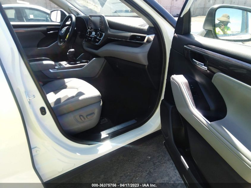 2021 TOYOTA HIGHLANDER HYBRID - 5TDYARAH2MS505887