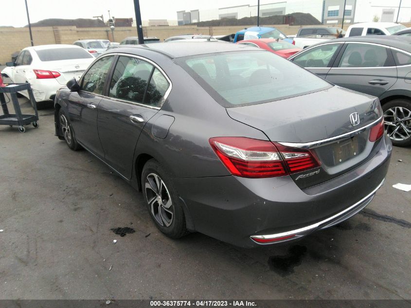 2017 HONDA ACCORD SEDAN LX - 1HGCR2F33HA191128