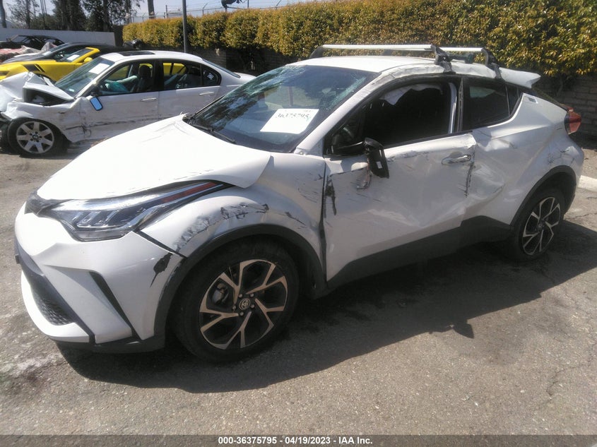 VIN JTNKHMBX5M1105969 2021 TOYOTA C-HR LE/XLE/LIMITED/NIGHTSHADE