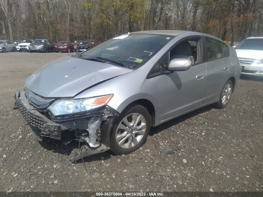 2013 HONDA INSIGHT EX JHMZE2H76DS003905