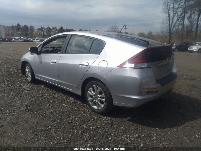 2013 HONDA INSIGHT EX JHMZE2H76DS003905
