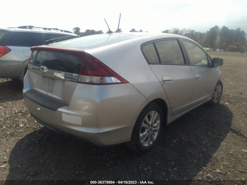 2013 HONDA INSIGHT EX JHMZE2H76DS003905