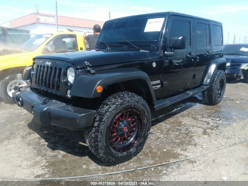 2018 JEEP WRANGLER JK UNLIMITED SPORT S 1C4BJWDG6JL810152