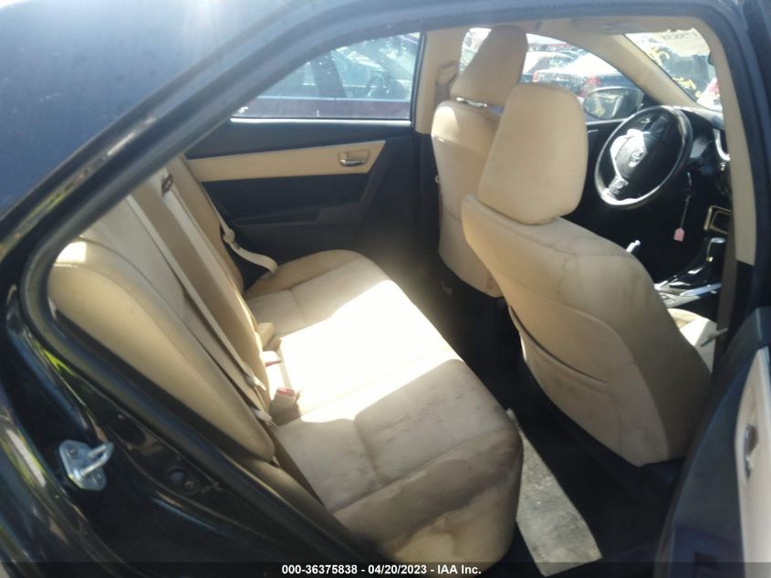 2017 TOYOTA COROLLA L/LE/XLE/SE - 2T1BURHE0HC872360