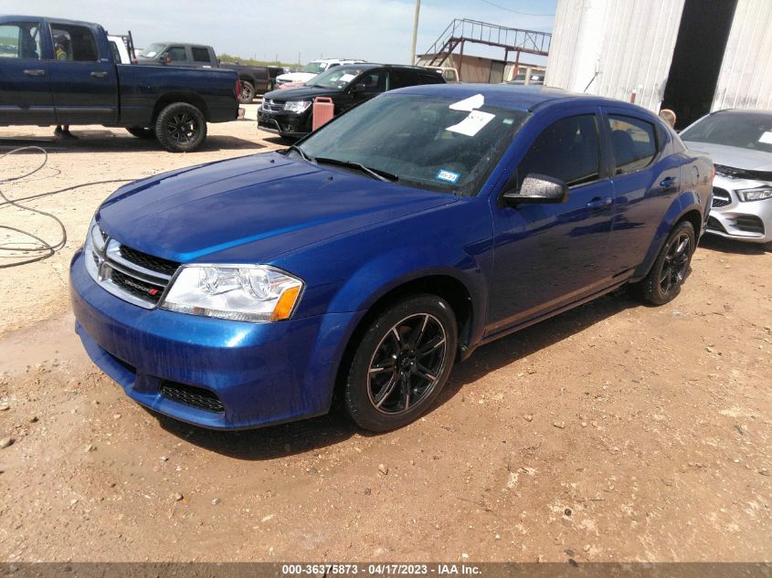 2013 DODGE AVENGER SE - 1C3CDZAB0DN653754