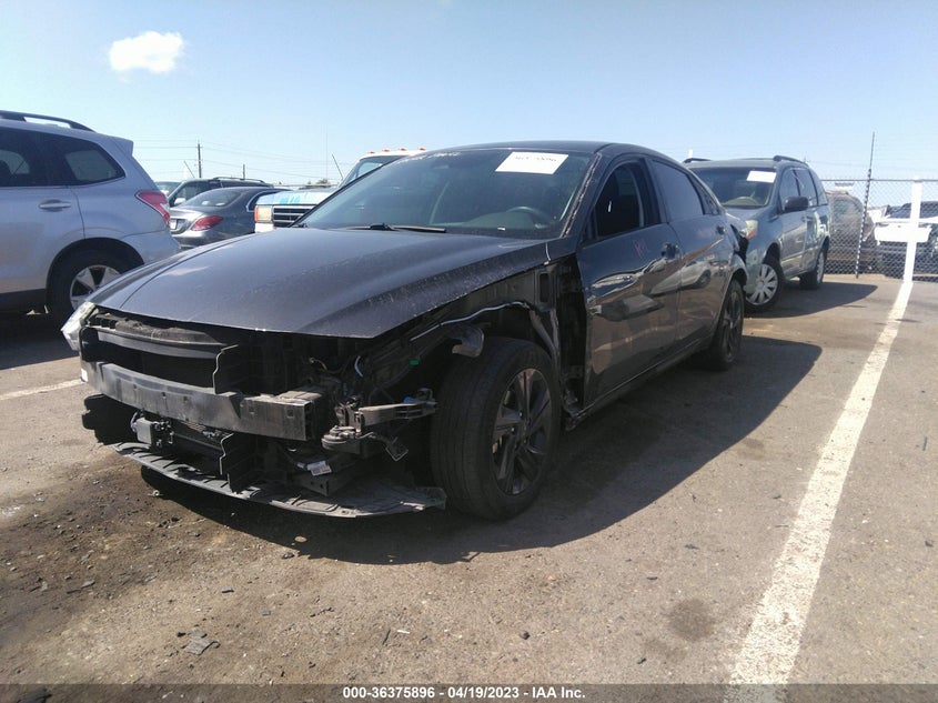 VIN 5NPLS4AG1MH044284 2021 HYUNDAI ELANTRA SEL