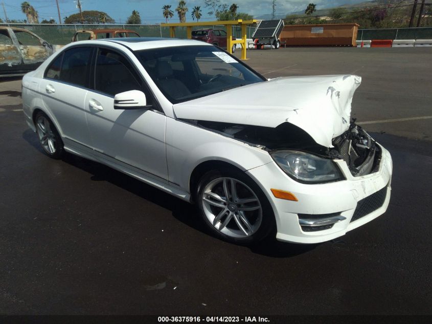 2014 MERCEDES-BENZ C-CLASS C 250 - WDDGF4HB9EG243255