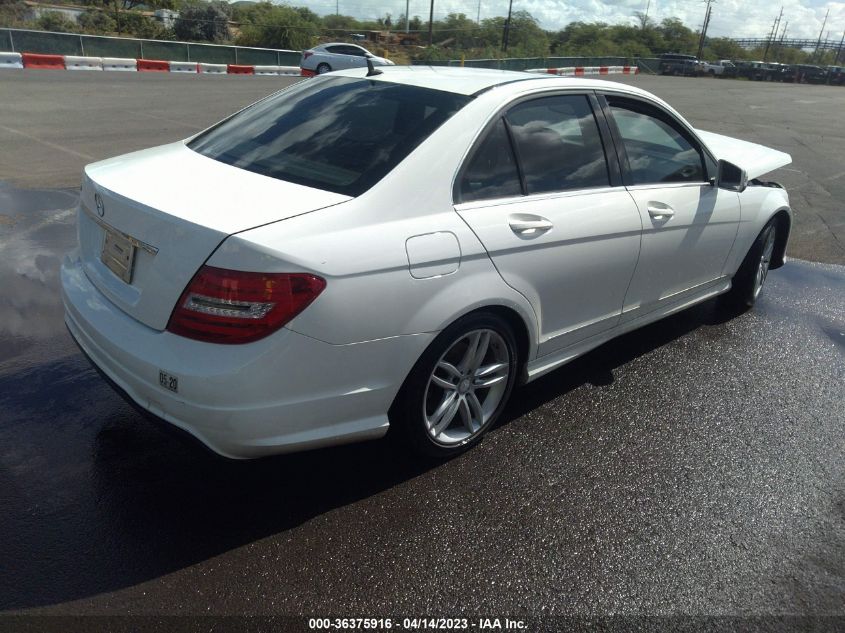 2014 MERCEDES-BENZ C-CLASS C 250 - WDDGF4HB9EG243255