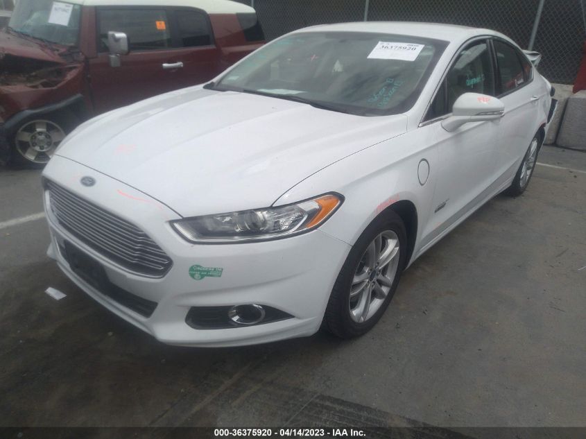 2016 FORD FUSION ENERGI TITANIUM - 3FA6P0SU1GR329540