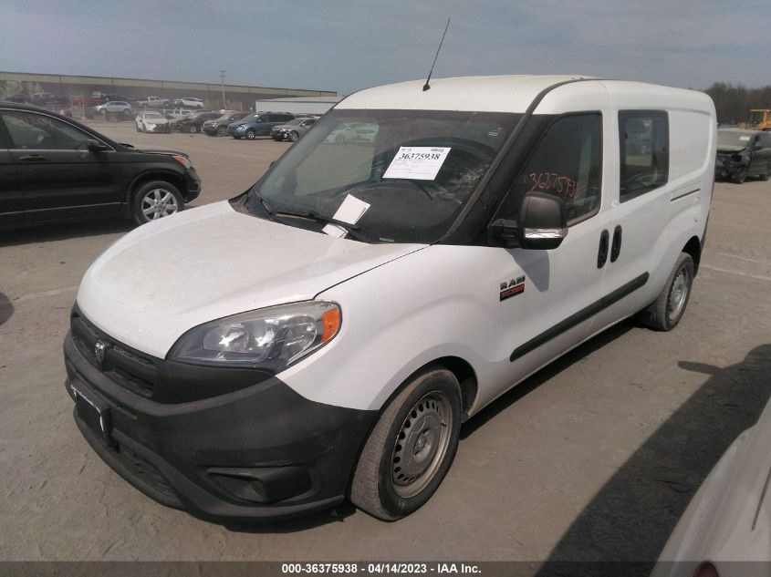2015 RAM PROMASTER CITY CARGO VAN TRADESMAN ZFBERFAT5F6A77708