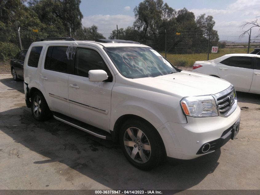 2015 HONDA PILOT TOURING - 5FNYF4H95FB037602