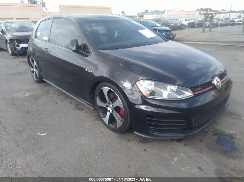 2015 VOLKSWAGEN GOLF GTI SE - 3VWTT7AU0FM046848