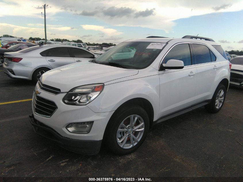 2016 CHEVROLET EQUINOX LT - 2GNALCEK6G1171803