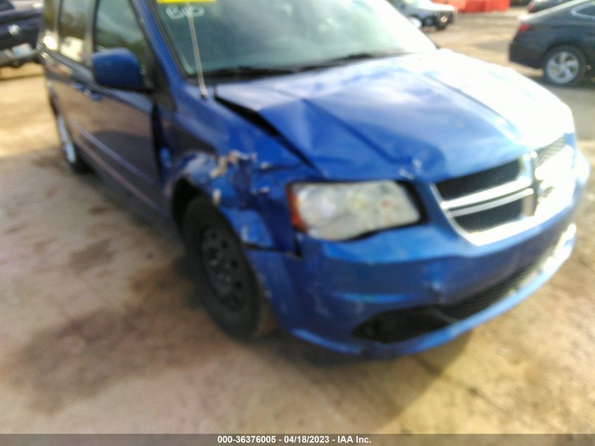 2013 DODGE GRAND CARAVAN SXT - 2C4RDGCG6DR749684