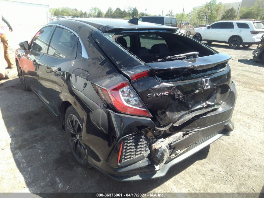 2017 HONDA CIVIC HATCHBACK EX - SHHFK7H51HU202516