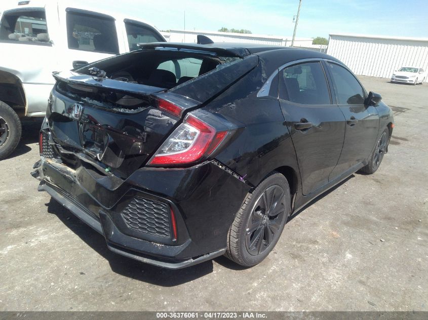 2017 HONDA CIVIC HATCHBACK EX - SHHFK7H51HU202516