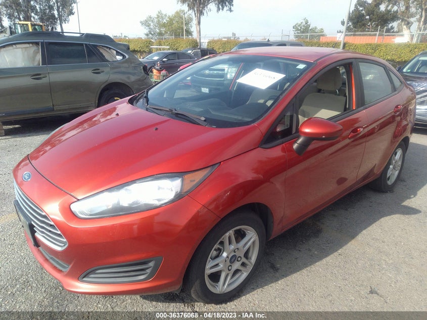 VIN 3FADP4BJ6KM158357 2019 FORD FIESTA SE