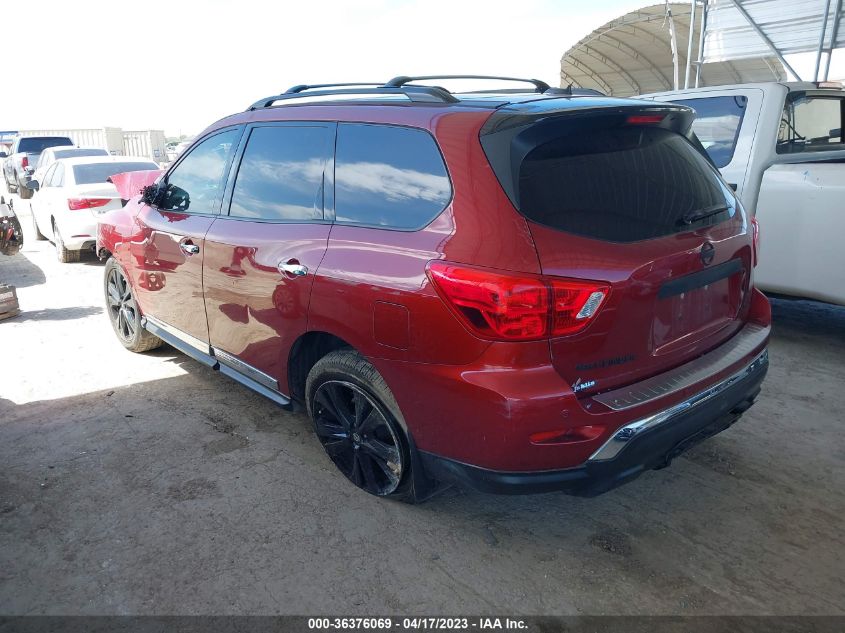 2017 NISSAN PATHFINDER PLATINUM - 5N1DR2MN0HC900847