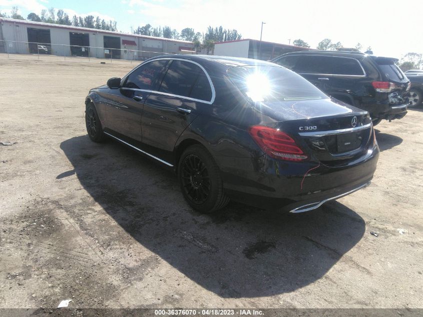 2016 MERCEDES-BENZ C-CLASS C 300 - 55SWF4KB3GU109111