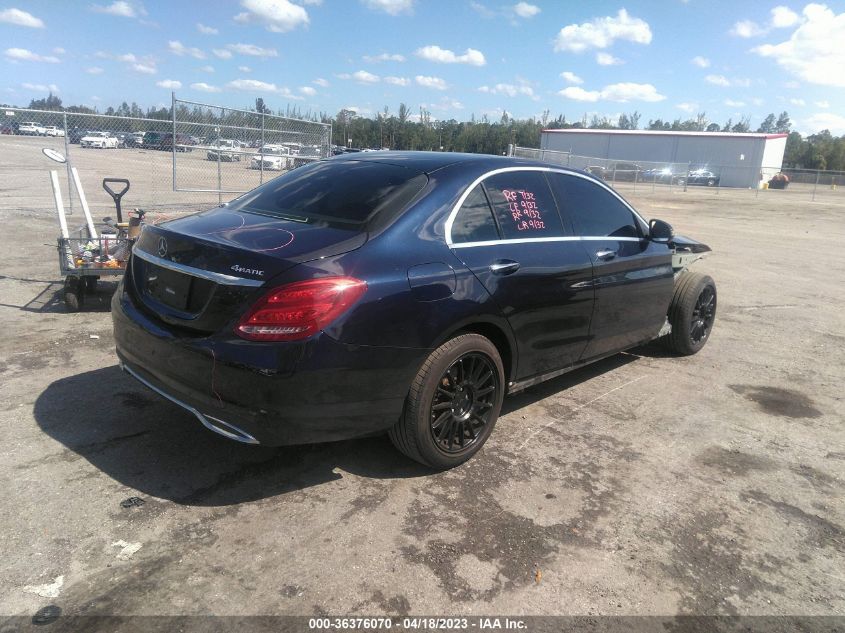 2016 MERCEDES-BENZ C-CLASS C 300 - 55SWF4KB3GU109111