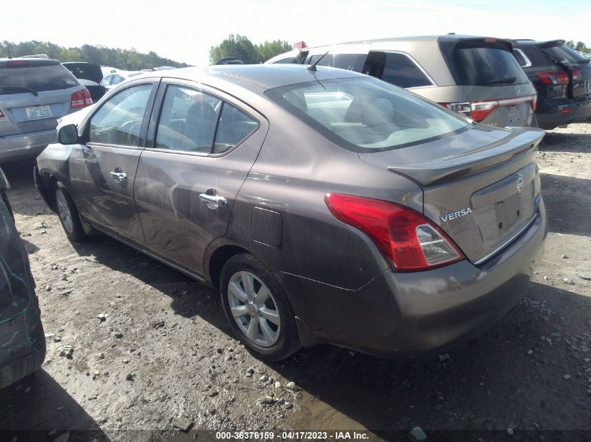 2014 NISSAN VERSA SV - 3N1CN7AP1EL822838