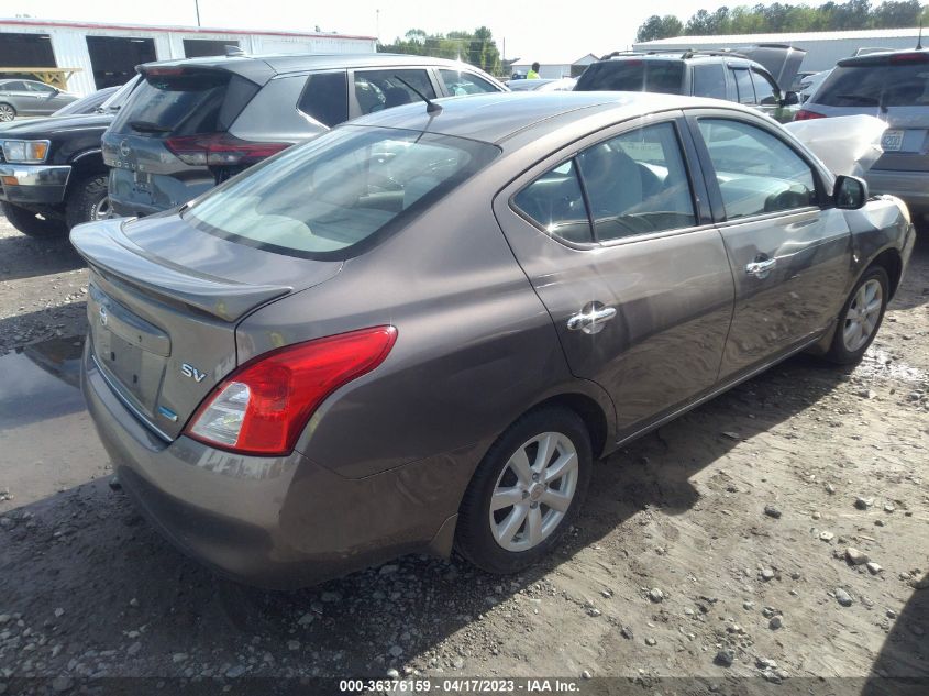 2014 NISSAN VERSA SV - 3N1CN7AP1EL822838