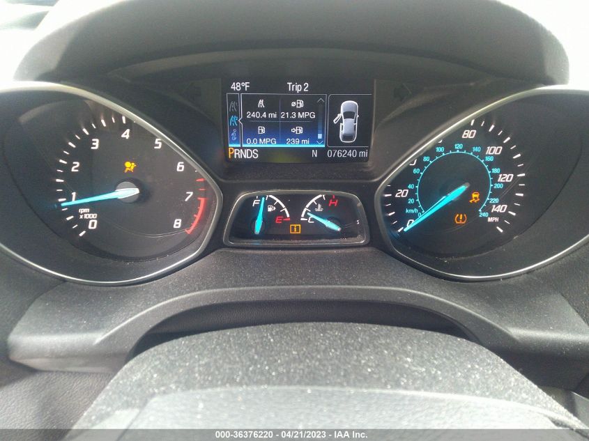 2016 FORD ESCAPE SE - 1FMCU9G90GUB82842