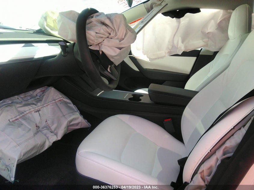 VIN 7SAYGDEF5NF494743 2022 TESLA MODEL Y PERFORMANCE