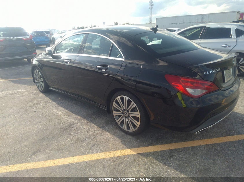 VIN WDDSJ4EB7JN644306 2018 MERCEDES-BENZ CLA CLA 250