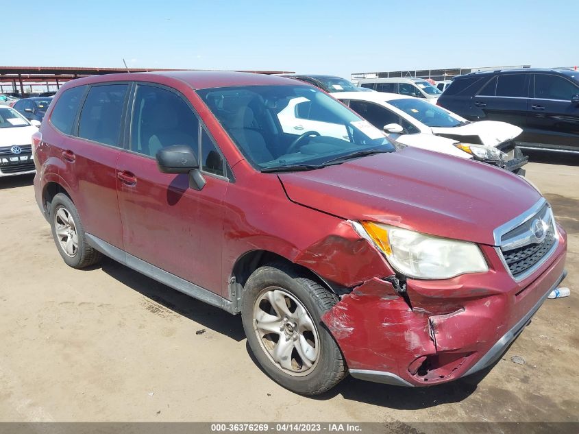 2014 SUBARU FORESTER 2.5I - JF2SJAACXEH459163