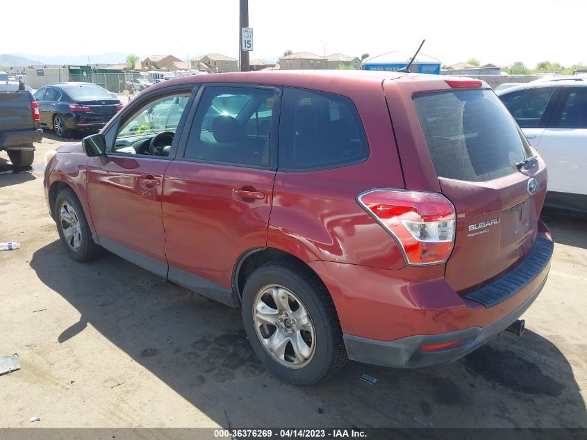 2014 SUBARU FORESTER 2.5I - JF2SJAACXEH459163