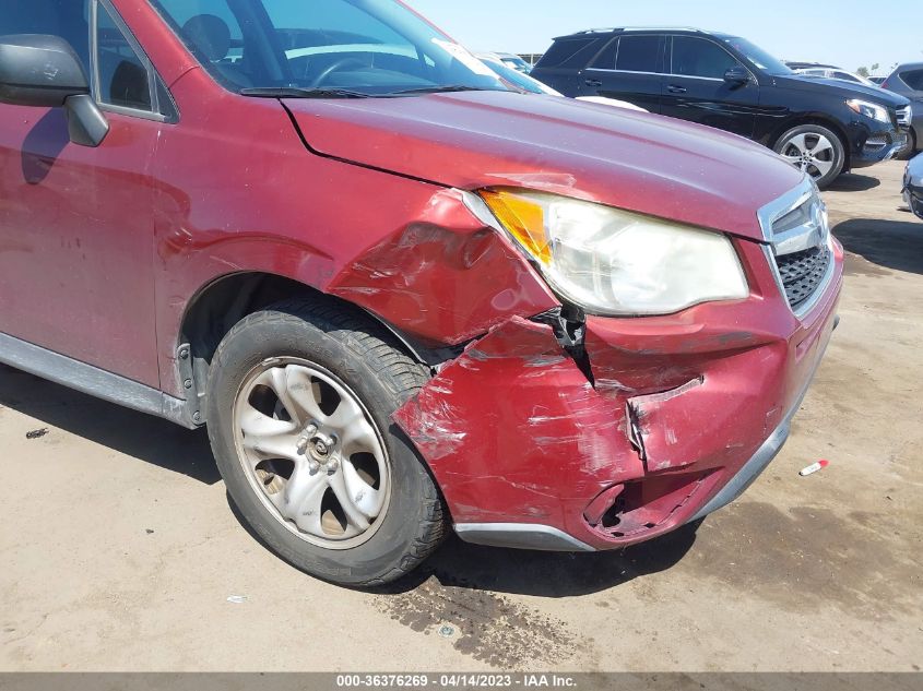 2014 SUBARU FORESTER 2.5I - JF2SJAACXEH459163