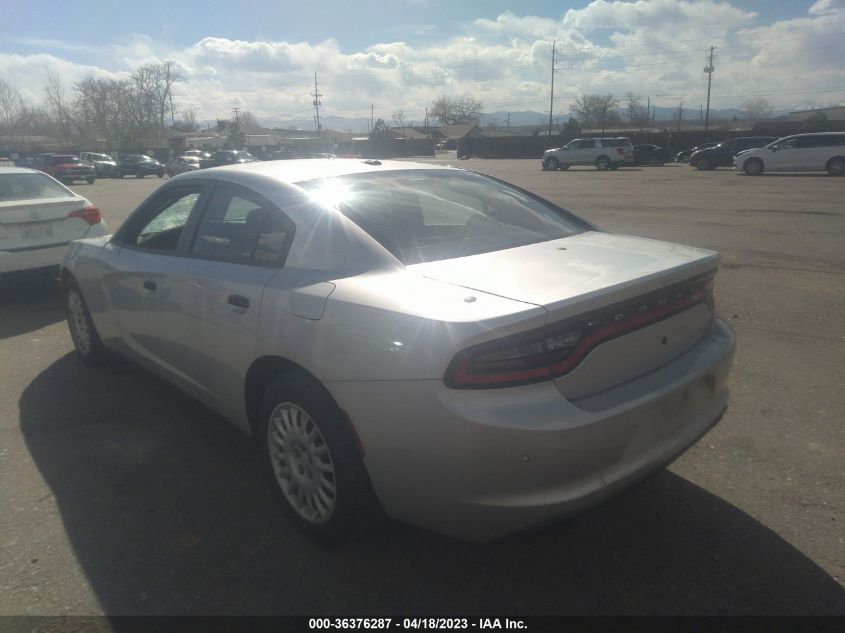 2018 DODGE CHARGER POLICE - 2C3CDXKT7JH330043