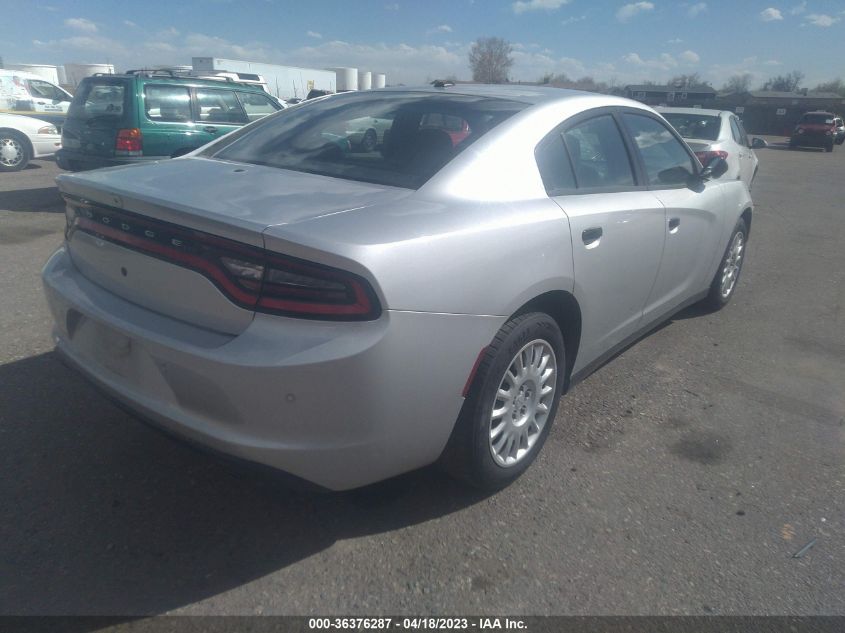 2018 DODGE CHARGER POLICE - 2C3CDXKT7JH330043