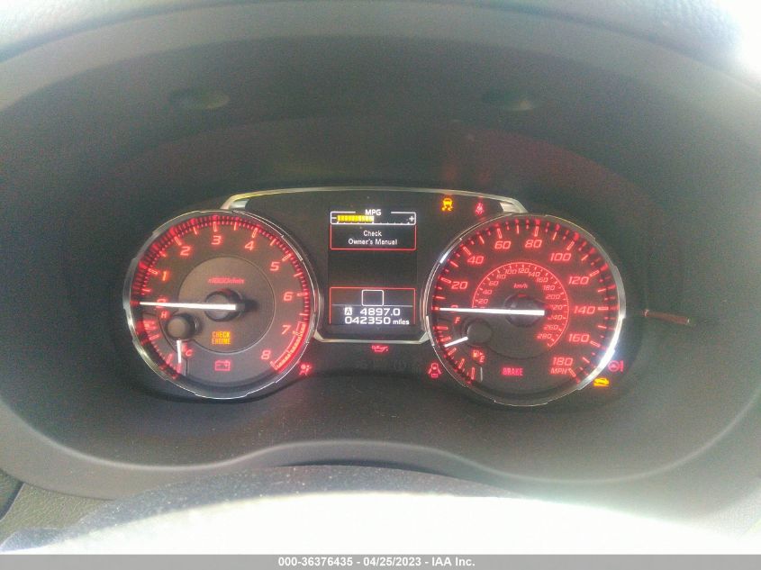 2017 SUBARU WRX PREMIUM - JF1VA1E67H9831787