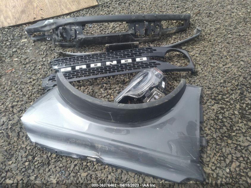 2022 FORD BRONCO BASE/BIG BEND - 1FMEE5DP3NLB85013