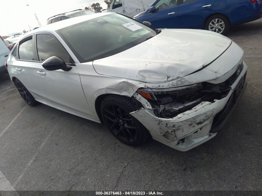 2023 HONDA CIVIC SEDAN SPORT - 2HGFE2F53PH501577
