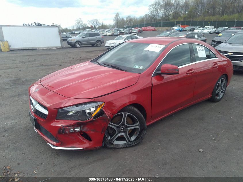 2018 MERCEDES-BENZ CLA CLA 250 - WDDSJ4GB8JN684388