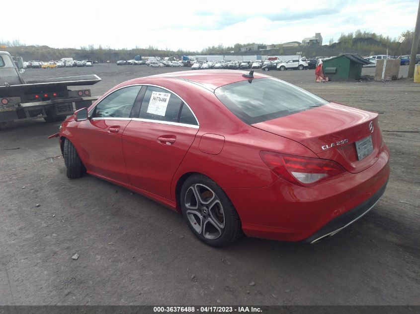 2018 MERCEDES-BENZ CLA CLA 250 - WDDSJ4GB8JN684388