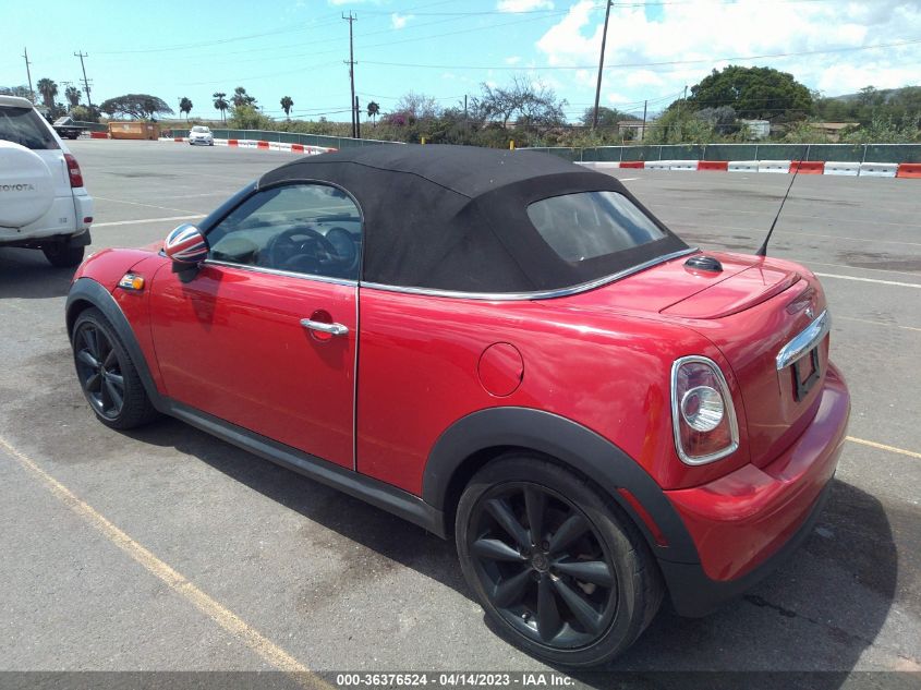 2013 MINI COOPER ROADSTER WMWSY1C53DT429357